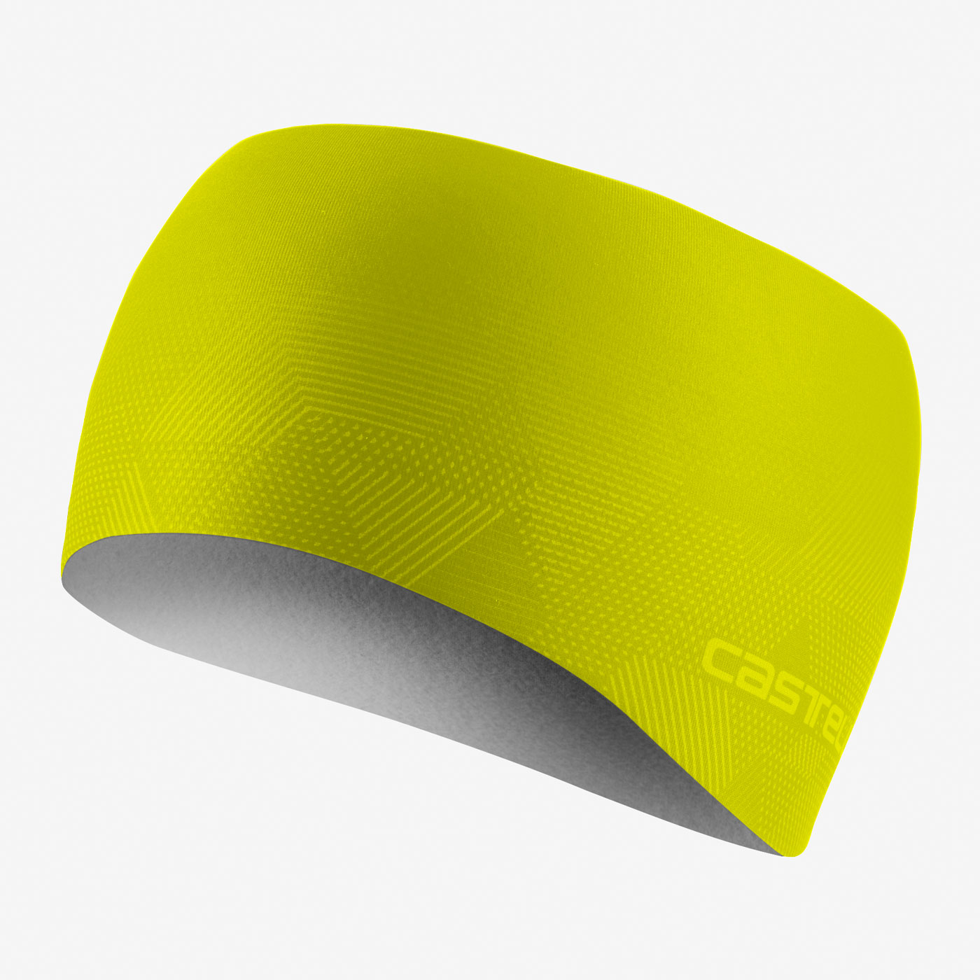 Castelli Pro thermal headband Yellow All4cycling