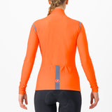 Maglia maniche lunghe donna Castelli Tutto Nano RoS - Arancio chiaro - F