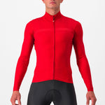 Castelli Pro Mid long sleeves jersey - Light red