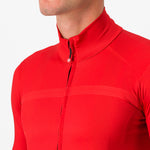 Maillot manches longues Castelli Pro Mid - Rouge fonce