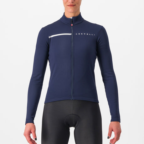 Maglia maniche lunghe donna Castelli Sinergia 2 - Blu - N