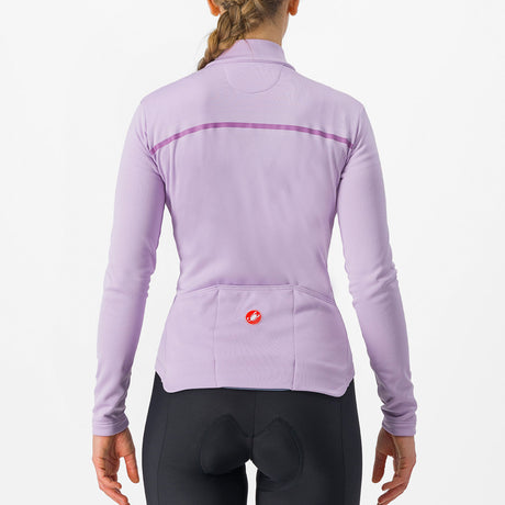 Maglia maniche lunghe donna Castelli Sinergia 2 - Lilla - M