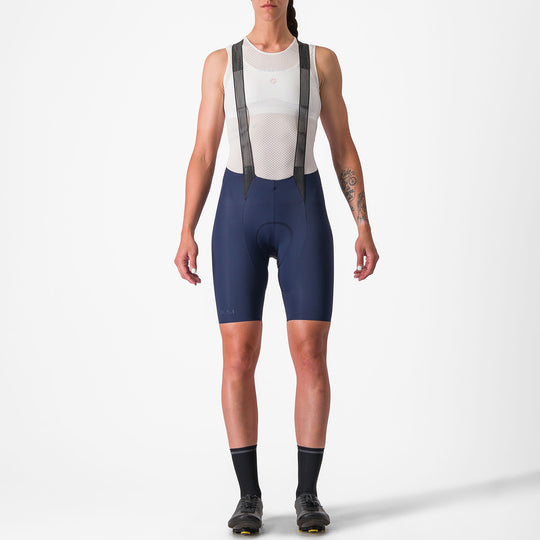 Castelli Free Aero RC woman bib short - Blue