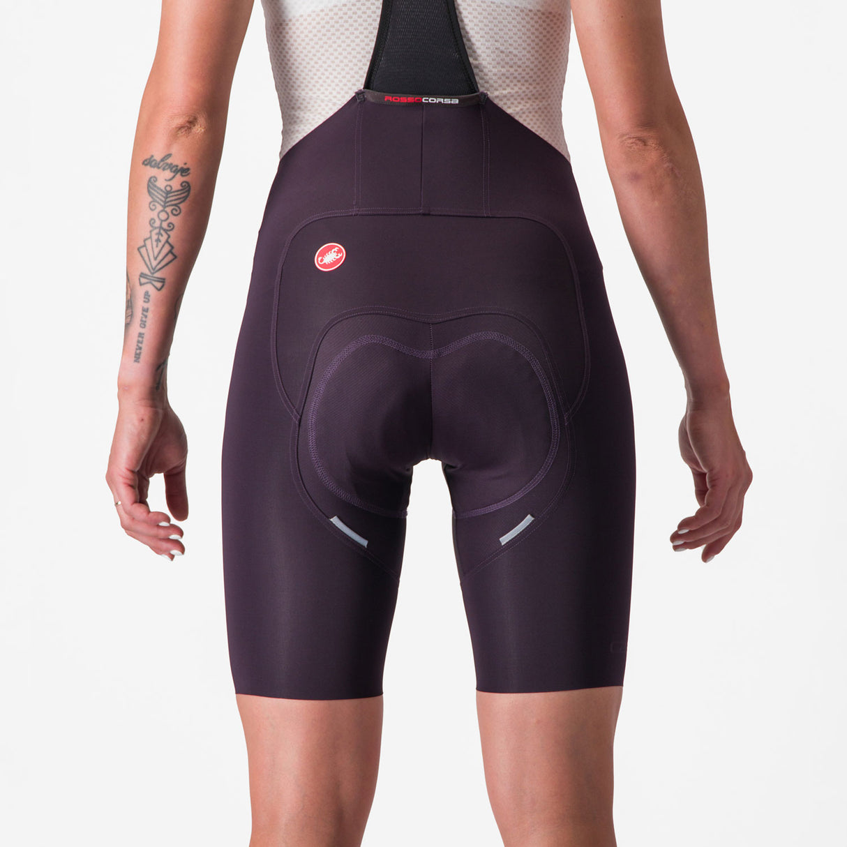 Salopette donna Castelli Free Aero RC - Bordeaux scuro - H