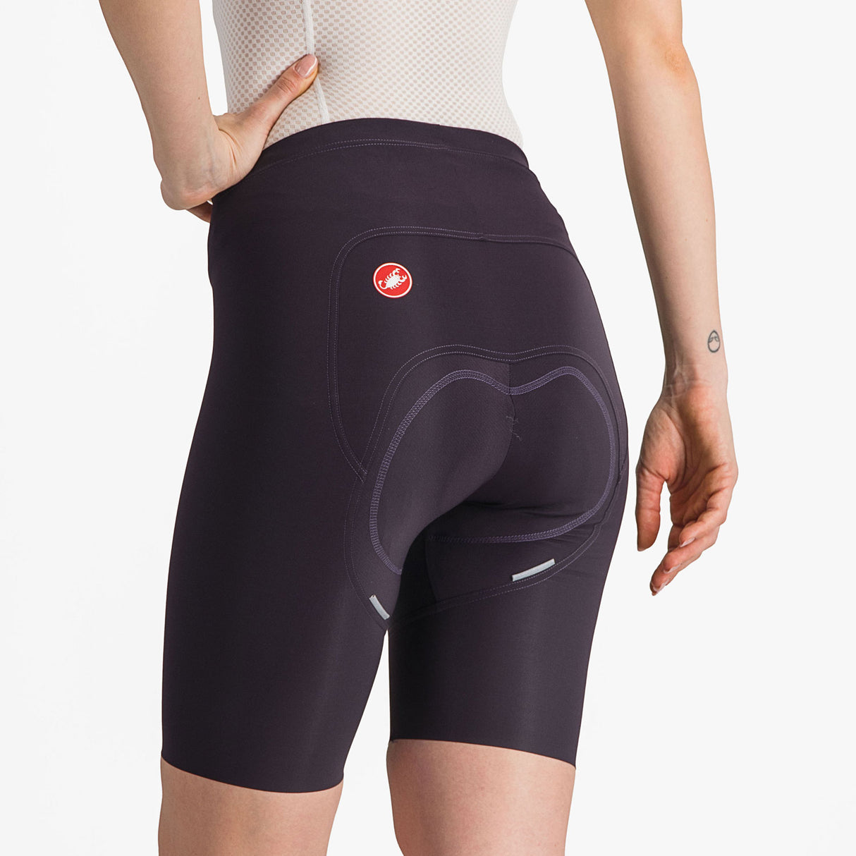 Pantaloncini donna Castelli Free Aero RC - Bordeaux scuro - H