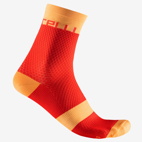 Calze donna Castelli Velocissima 12 - Orange - M