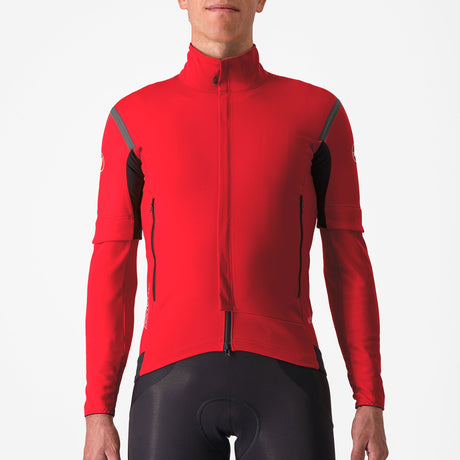 Giacca Castelli Perfetto RoS 2 Convertible - Rosso scuro - D