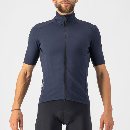 Maillot Castelli Perfetto RoS 2 Wind - Azul oscuro