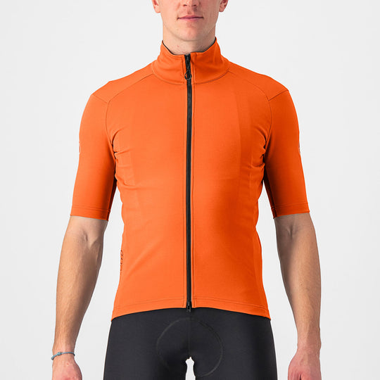 Maillot Castelli Perfetto RoS 2 Wind - Naranja