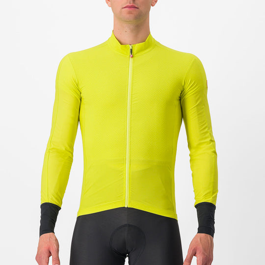 Maillot mangas largas Castelli Flight Air - Amarillo