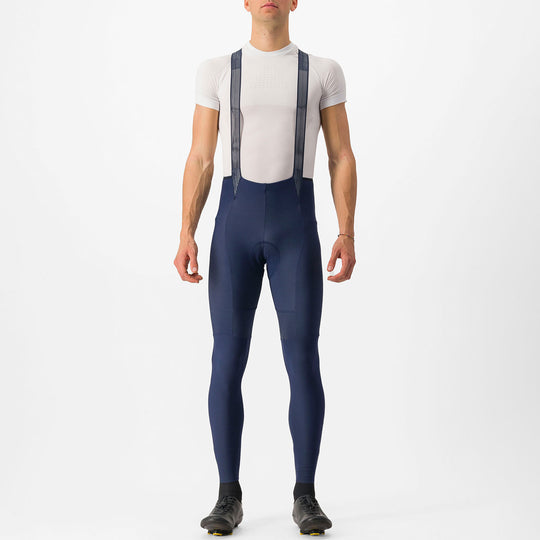 Culote largo Castelli Free Aero RC - Azul oscuro