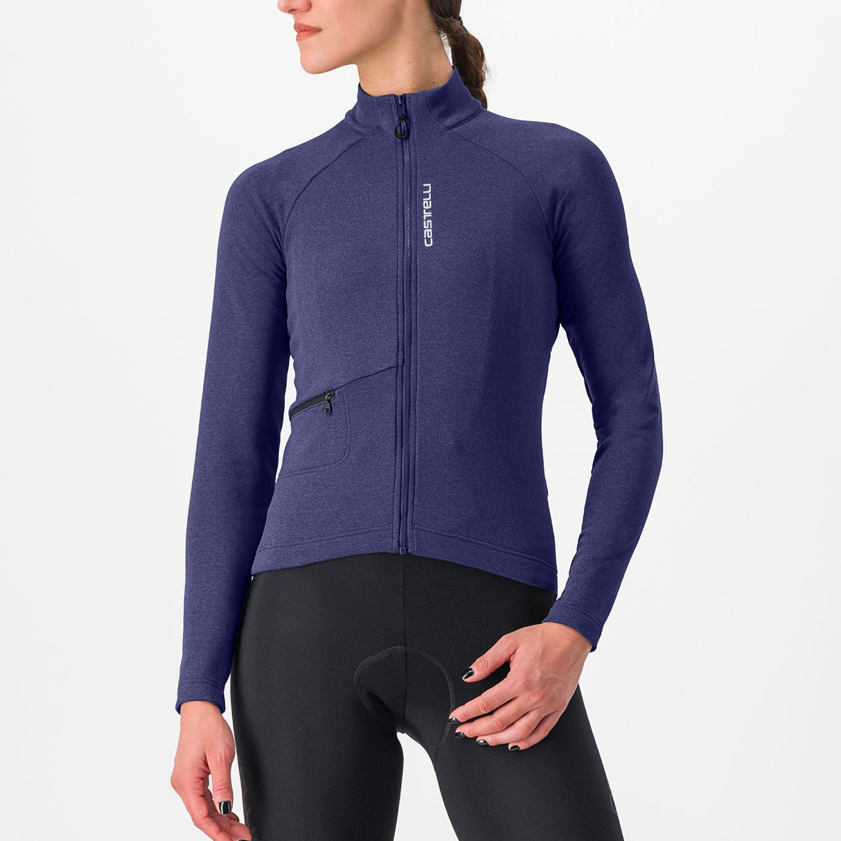 Maglia maniche lunghe donna Castelli Unlimited Trail - Blu - M