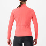 Maillot mangas largas mujer Castelli Unlimited Trail - Rosa