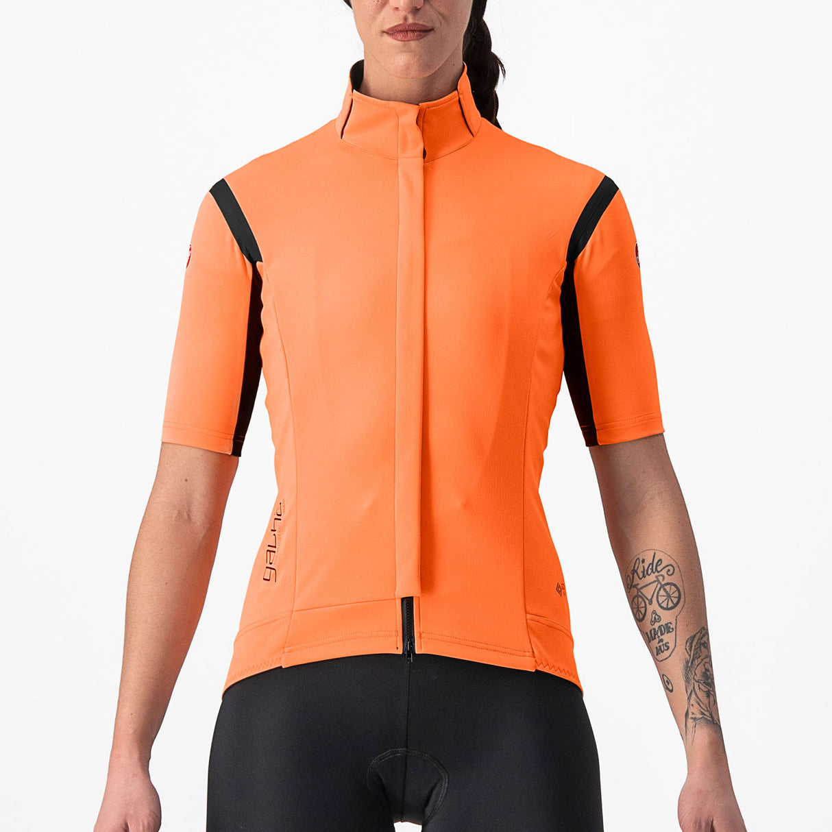 Maglia donna Castelli Gabba RoS 2 - Arancio nero - P