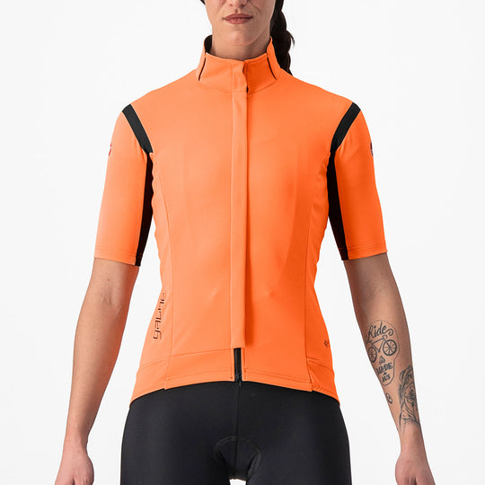 Maillot mujer Castelli Gabba RoS 2 - Naranja negro