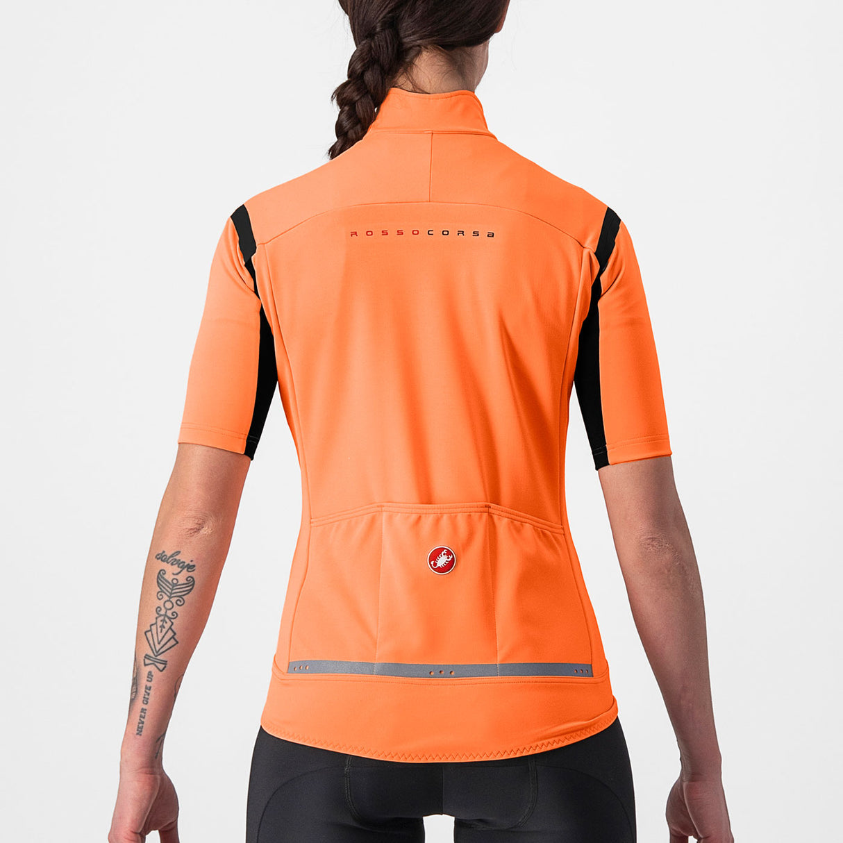 Maglia donna Castelli Gabba RoS 2 - Arancio nero - Q