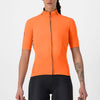 Castelli Perfetto RoS 2W Wind women jersey - Dark orange