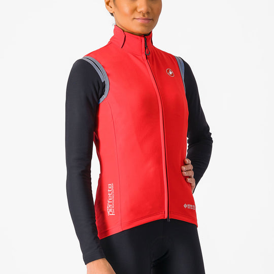 Castelli Perfetto RoS 2 women vest - Dark pink