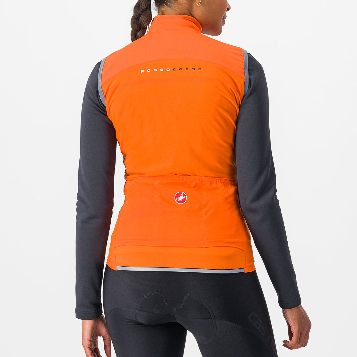 Gilet donna Castelli Perfetto RoS 2 - Arancio scuro - E