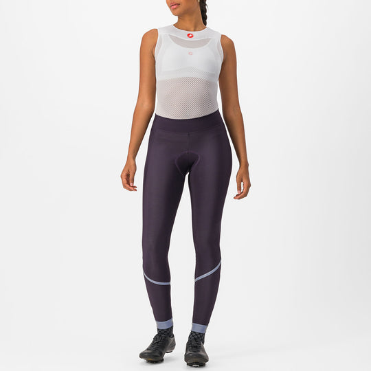 Castelli Velocissima DT woman tight - Violet