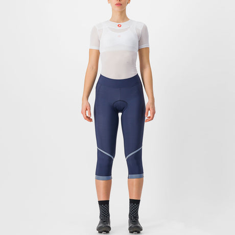 Bermuda senza bretelle donna Castelli Velocissima DT - Blu scuro - Q