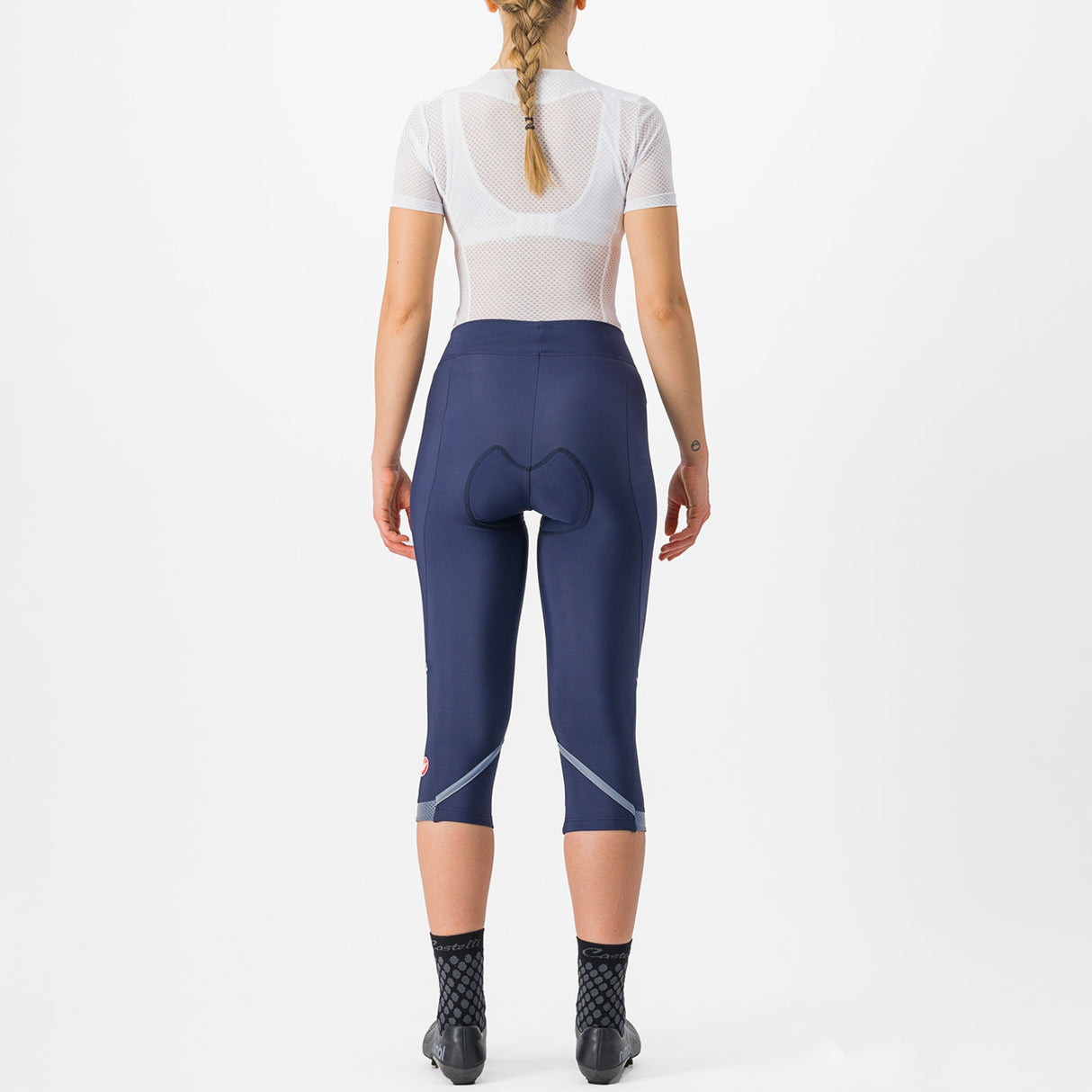 Bermuda senza bretelle donna Castelli Velocissima DT - Blu scuro - A