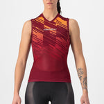 Maillot sin mangas mujer Castelli Insider - Bordeaux