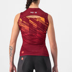 Maillot sin mangas mujer Castelli Insider - Bordeaux