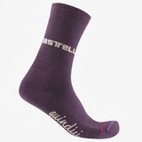 Calze donna Castelli Quindici Soft Merino - Viola - D