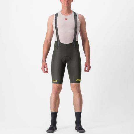 Salopette Castelli Free Aero RC Classic - Verde - N