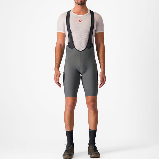 Castelli Unlimited Cargo bib shorts - Grey