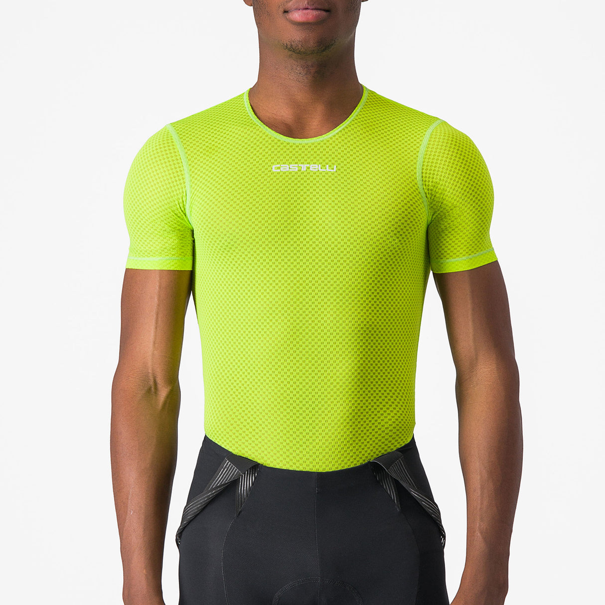 Maglia intima Castelli Pro Mesh 2.0 - Giallo - F