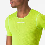 Maglia intima Castelli Pro Mesh 2.0 - Giallo - H
