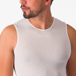Camiseta interior sin mangas Castelli Pro Mesh 2.0 - Blanco