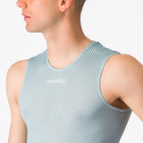 Maglia intima senza maniche Castelli Pro Mesh 2.0 - Azzurro - C