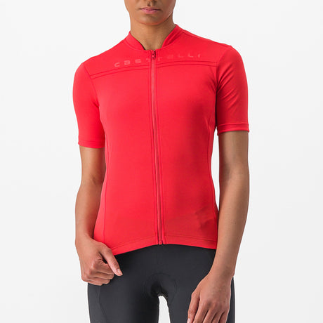 Maglia donna Castelli Anima 4 - Rosso - Q