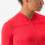 Maglia donna Castelli Anima 4 - Rosso - B