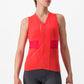 Maglia donna senza maniche Castelli Anima 4 - Rosso - H
