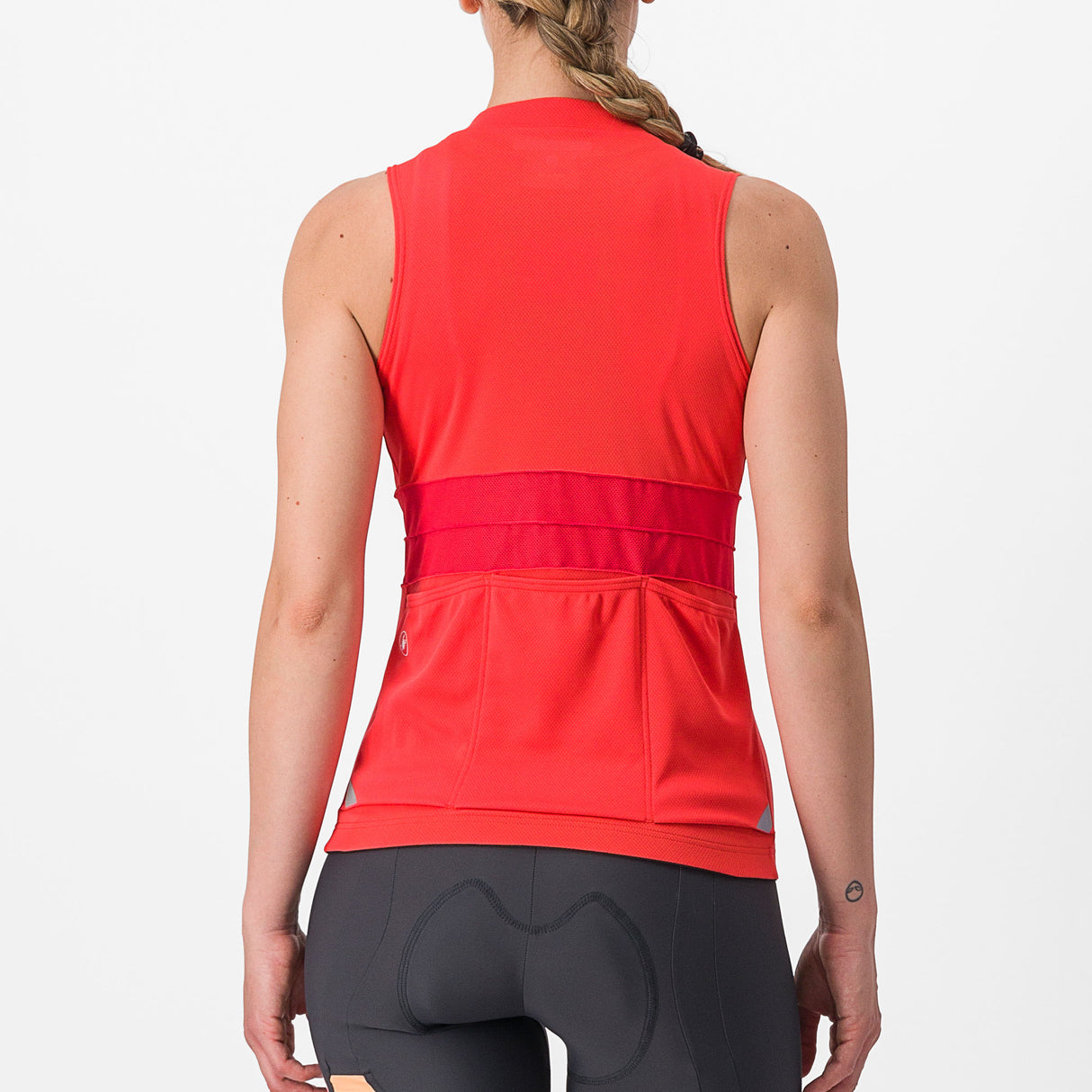 Maglia donna senza maniche Castelli Anima 4 - Rosso - I