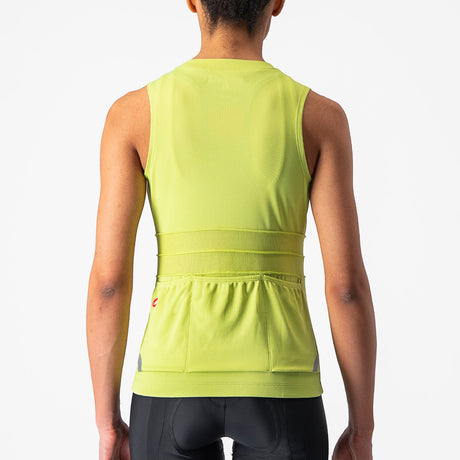 Maglia donna senza maniche Castelli Anima 4 - Verde - N