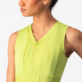 Maglia donna senza maniche Castelli Anima 4 - Verde - B