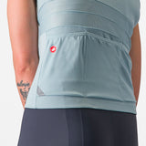 Maglia donna senza maniche Castelli Anima 4 - Azzurro chiaro - M