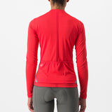 Maglia maniche lunghe donna Castelli Anima 4 - Rosso - Q