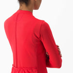 Castelli Anima 4 woman long sleeves jersey - Red