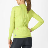 Maglia maniche lunghe donna Castelli Anima 4 - Giallo - D