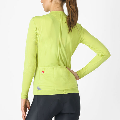 Maglia maniche lunghe donna Castelli Anima 4 - Giallo - D