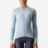 Maglia maniche lunghe donna Castelli Anima 4 - Azzurro - A