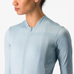 Castelli Anima 4 woman long sleeves jersey - Light blue