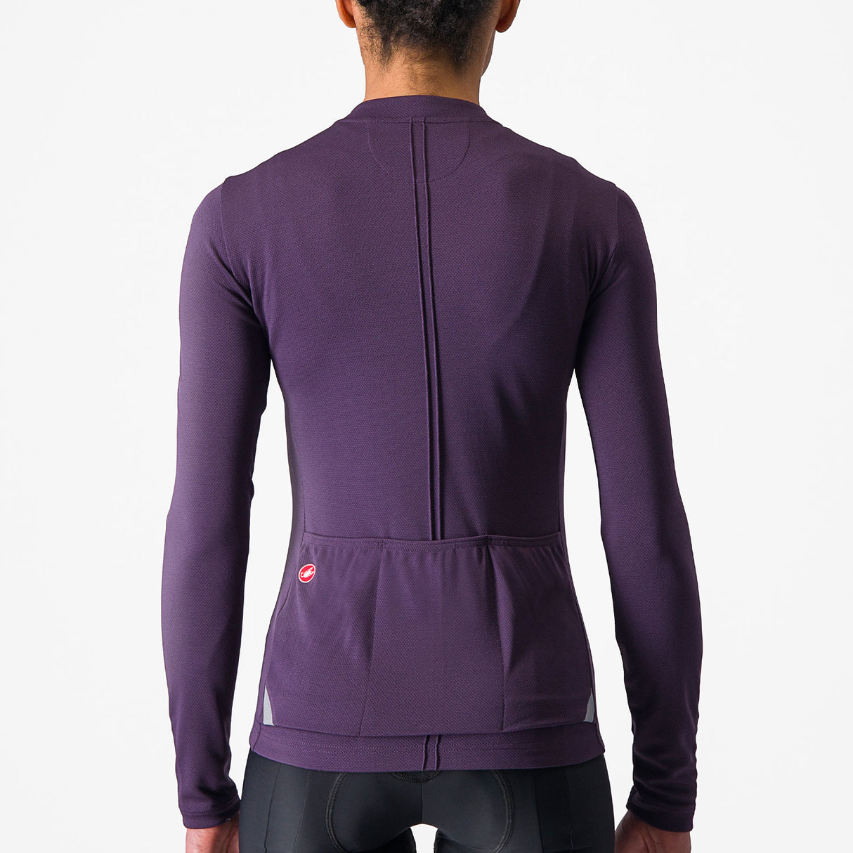 Maglia maniche lunghe donna Castelli Anima 4 - Viola scuro - D