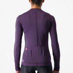 Castelli Anima 4 woman long sleeves jersey - Dark violet